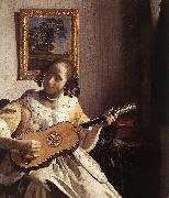 VERMEER VAN DELFT, Jan, The Guitar Player t